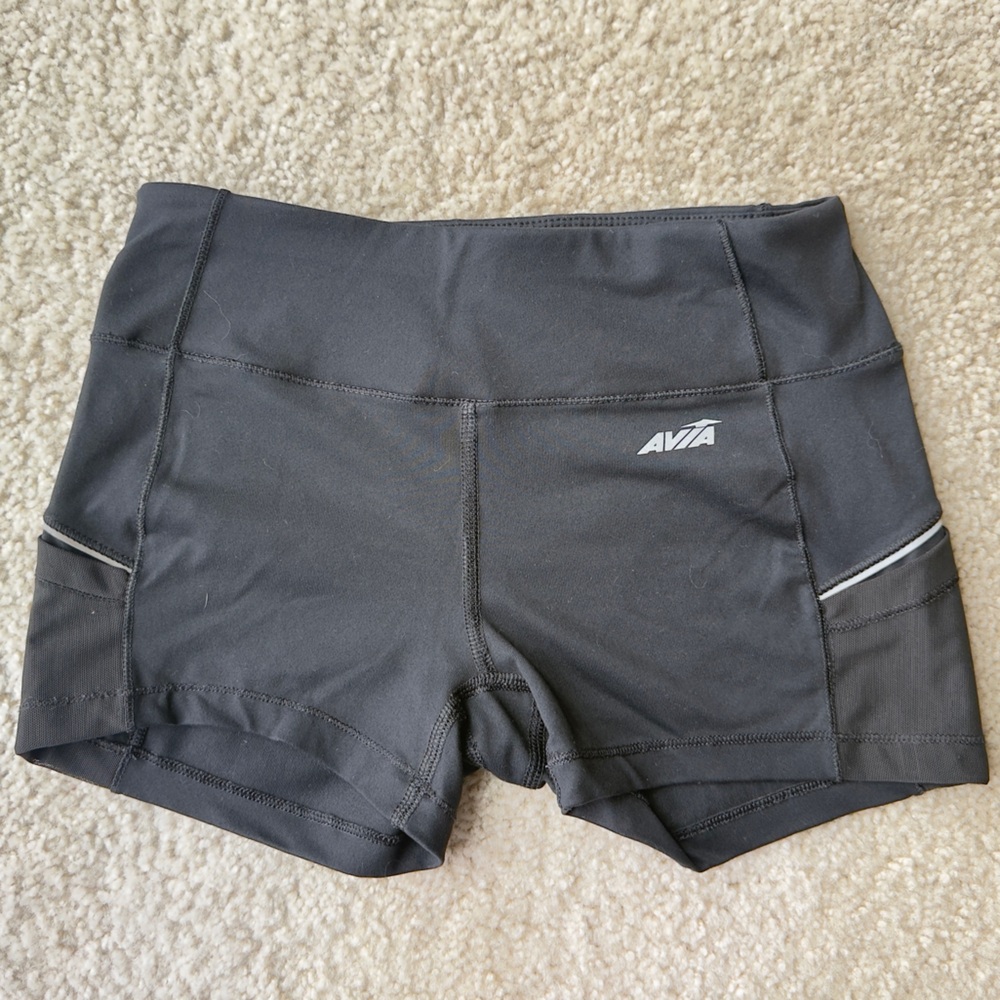 Avia Women's Charcoal Athletic Shorts